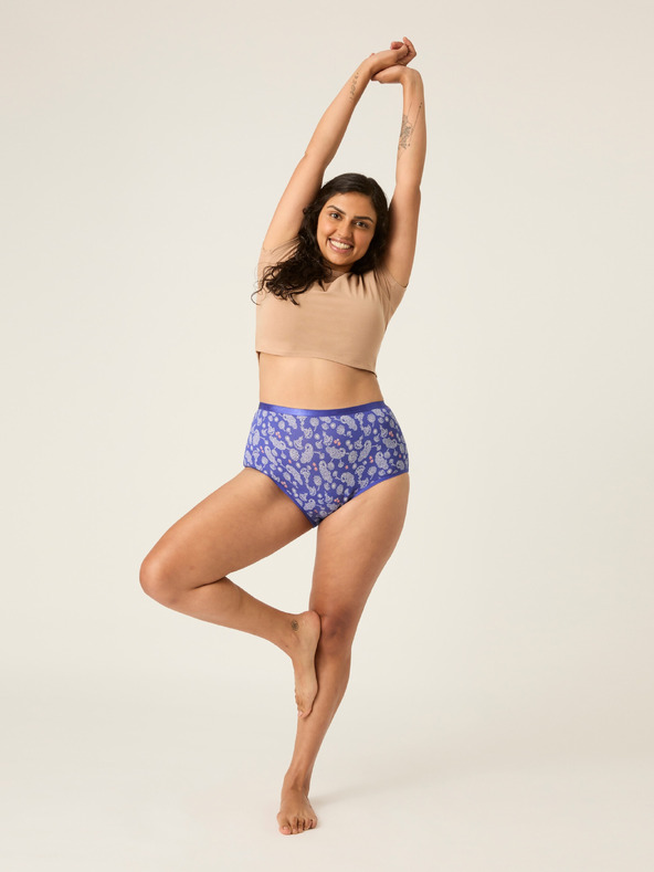 Modibodi Menstruációs alsó Modibodi Classic Full Brief Moderate-Heavy Boho Love
