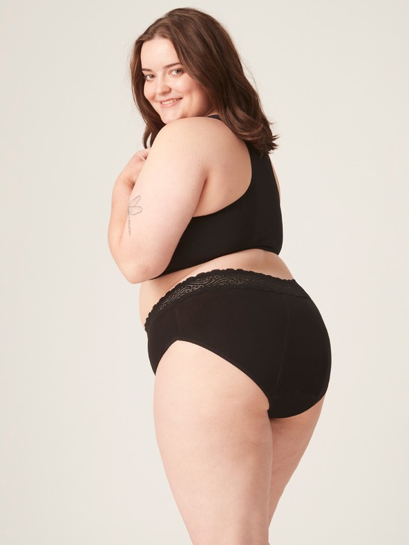 Modibodi Menstruációs alsó Modibodi Sensual Hi-Waist Bikini Heavy-Overnight