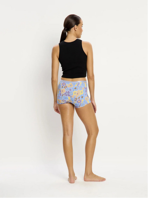 Modibodi Menstruációs alsó Modibodi Classic Boyshort Moderate Happy Daisy Blue