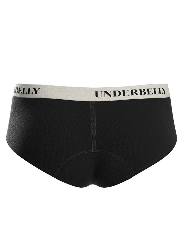 Underbelly Menstruációs alsó Underbelly Lowee fekete
