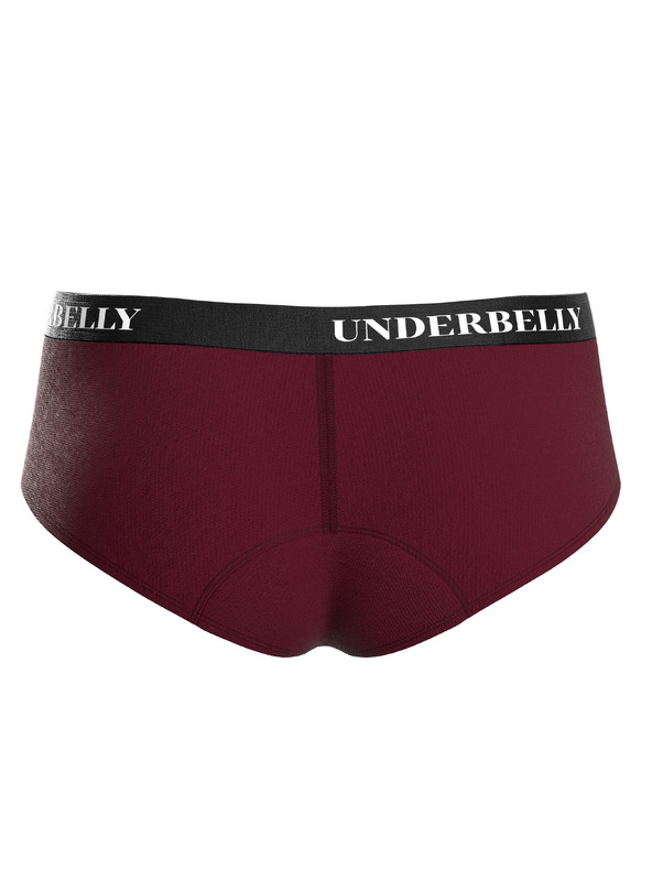 Underbelly Menstruációs alsó Underbelly Lowee piros