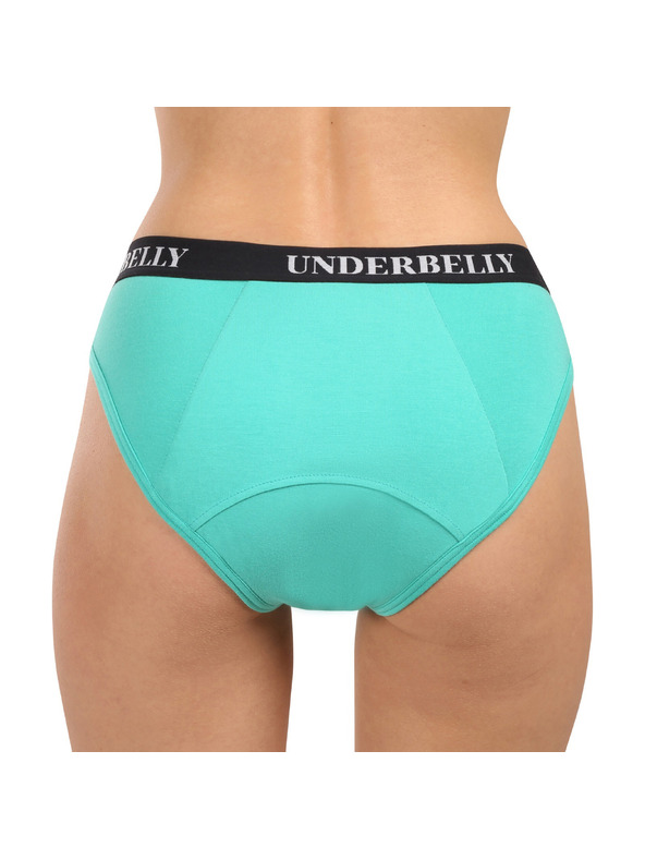 Underbelly Menstruációs alsó Underbelly Univers zöld