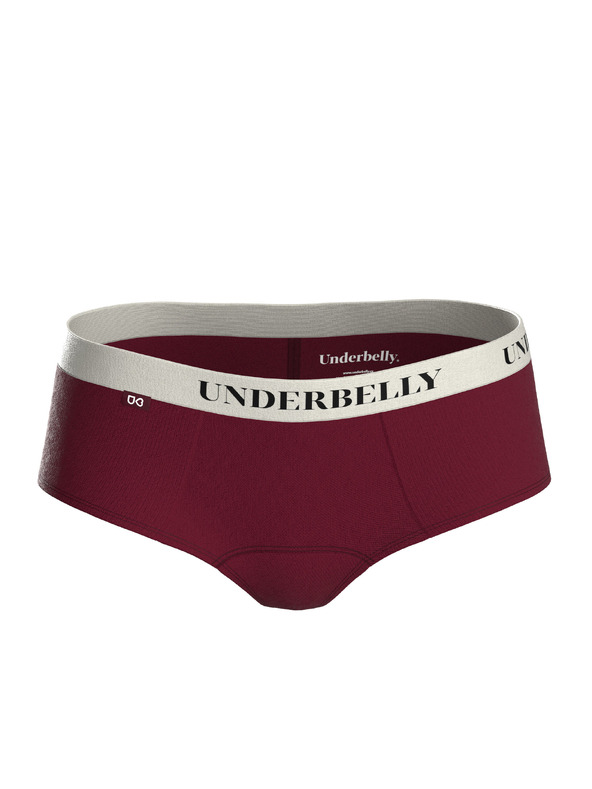 Underbelly Menstruációs alsó Underbelly Lowee piros