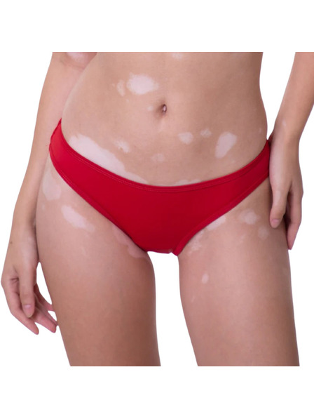 Femi.Eko Menstruációs úszoda Femi.Eko Maja Bikini UPF30 Moderate piros alsó rész