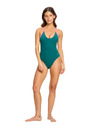 Modibodi Menstruációs úszoda Puma & Modibodi Deep Plunge One Piece Super Emerald Ice
