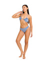 Modibodi Modibodi menstruációs fürdőruha Shimmer Hi-Leg Cheeky Mineral Blue alsó rész