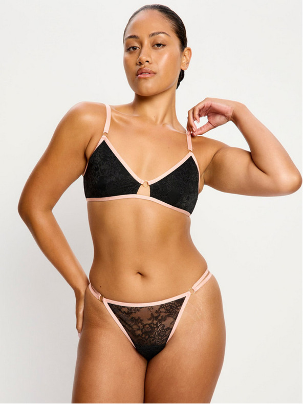 Modibodi Melltartó Modibodi Bliss Bralette Jet Black