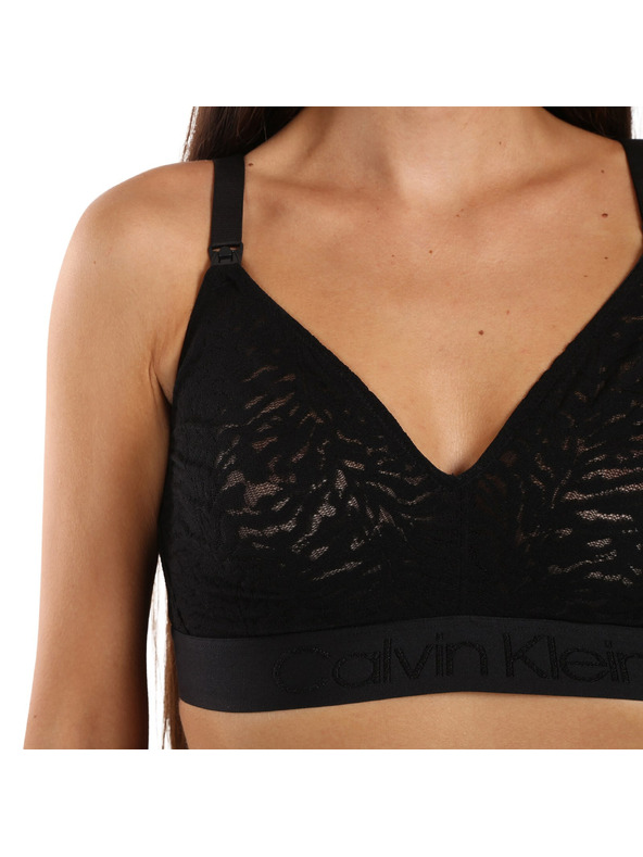 Calvin Klein Női melltartó Calvin Klein szoptatós fekete