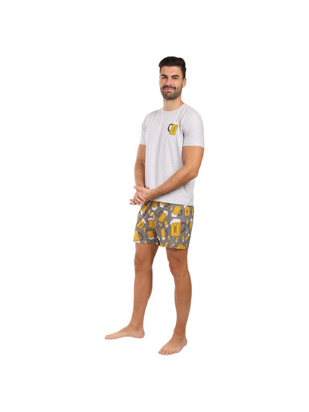 Lonka Férfi pizsama Lonka többszínű (Koffing nagy sör/nyomás)