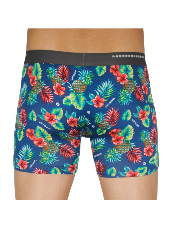 69slam Három darabos szett - férfi boxeralsó 69SLAM fit bamboo mix