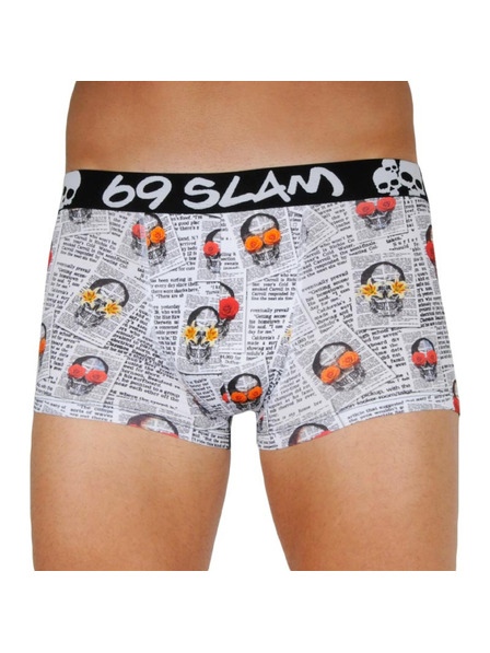 69slam Férfi boxeralsó 69SLAM hip newspaper