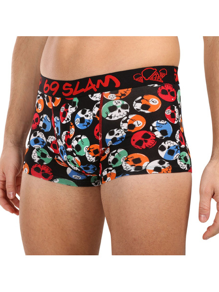 69slam Férfi boxeralsó 69SLAM SKULL ELIZAH bambusz többszínű