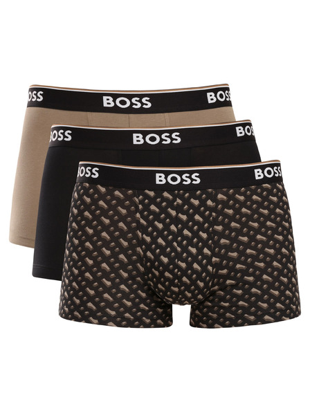 BOSS Három darabos csomag - BOSS férfi boxeralsó többszínű