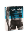 Cornette Férfi boxeralsó Cornette Tattoo kék (280/246)