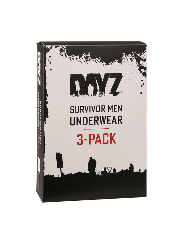 DAYZ Három darab - férfi boxeralsó DAYZ fekete