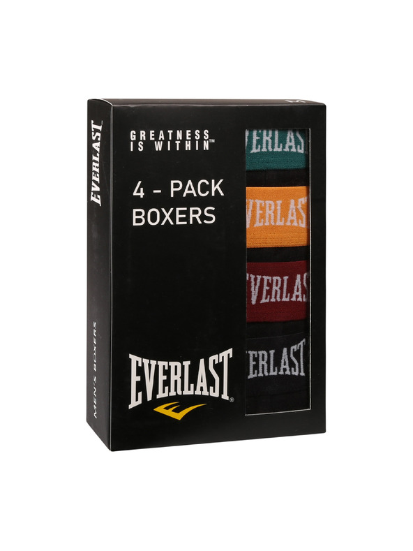 Everlast Négy darab - férfi boxeralsó Everlast fekete