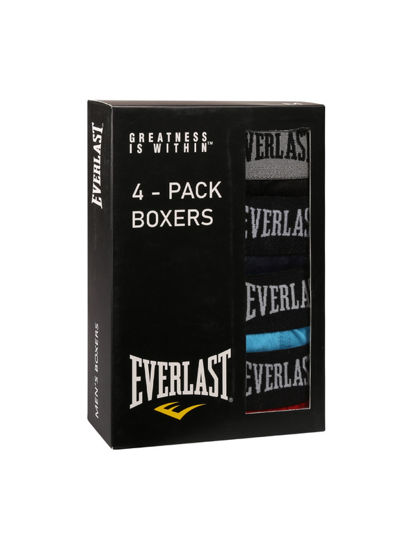 Everlast Négy darab - férfi boxeralsó Everlast többszínű