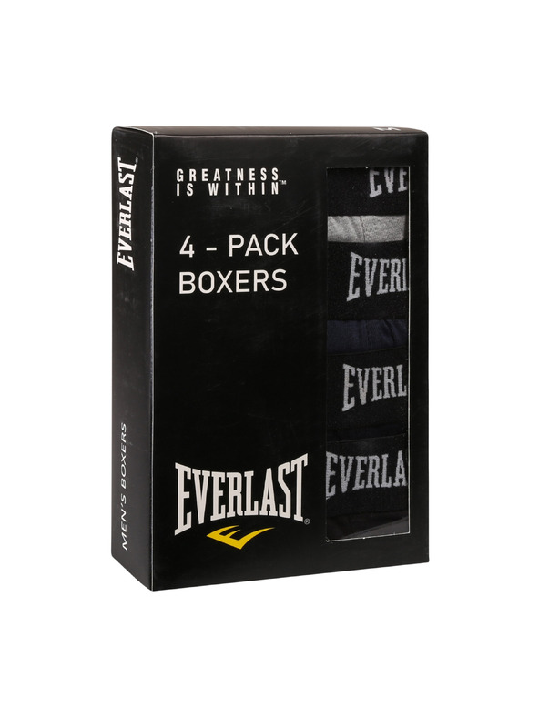 Everlast Négy darab - férfi boxeralsó Everlast többszínű