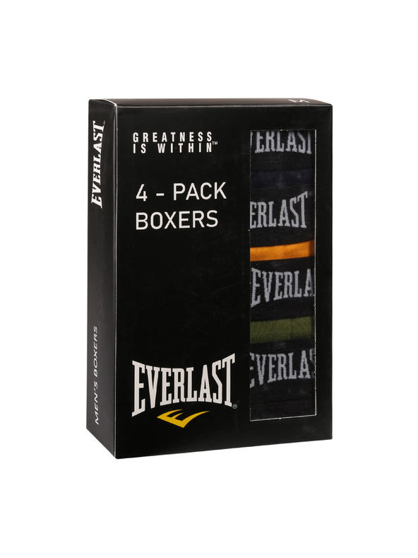 Everlast Négy darab - férfi boxeralsó Everlast többszínű