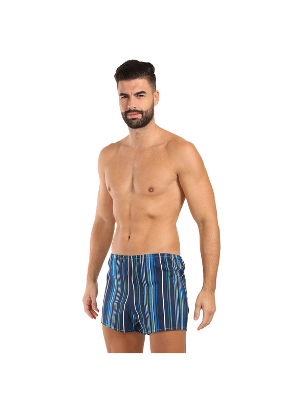 Foltýn Klasszikus férfi boxer Foltýn kék csíkos