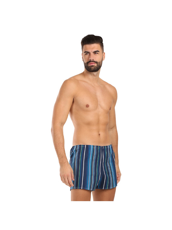 Foltýn Klasszikus férfi boxer Foltýn kék csíkos