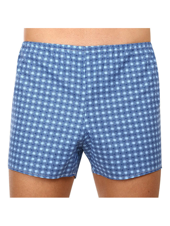 Foltýn Klasszikus férfi boxer Foltýn kék kockás