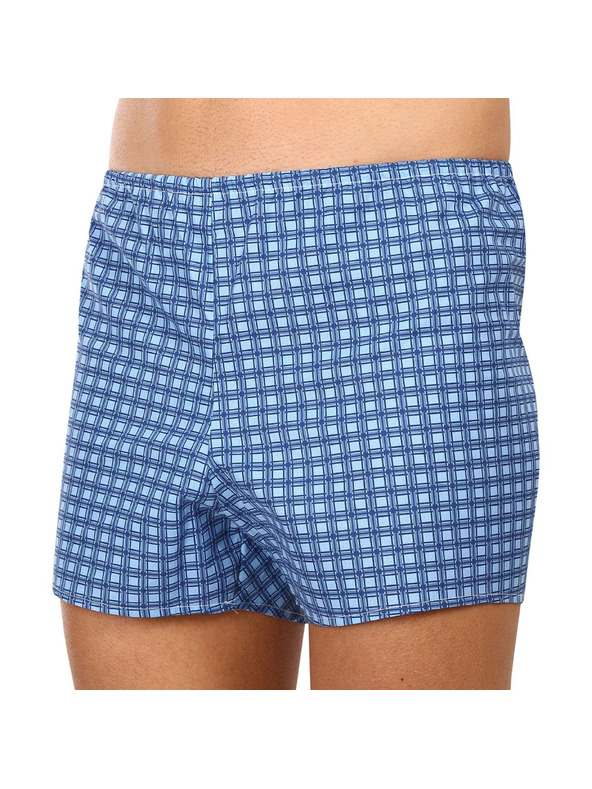 Foltýn Klasszikus férfi boxer Foltýn kék kockás