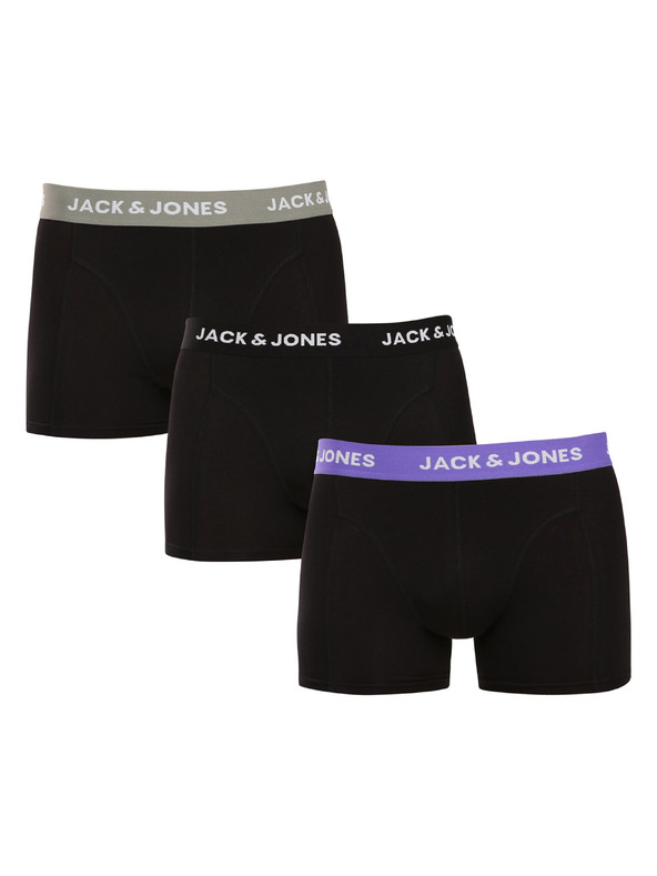 Jack & Jones Három darabos szett - Jack and Jones férfi boxeralsók fekete