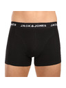 Jack & Jones Ötös szett - férfi boxeralsó Jack and Jones fekete