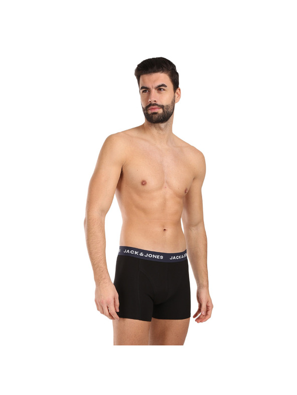 Jack & Jones Ötös szett - férfi boxeralsó Jack and Jones fekete