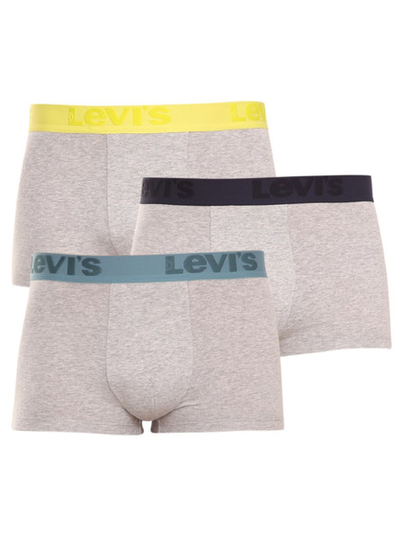 Levi's® Hármas szett - férfi boxeralsó Levis szürke