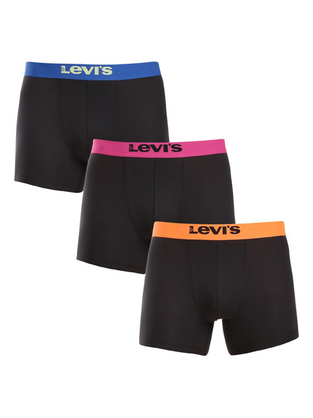 Levi's® Hármas szett - férfi boxeralsó Levis fekete