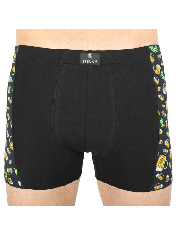 Lonka Férfi boxeralsó Lonka fekete (Kamil sör kis)