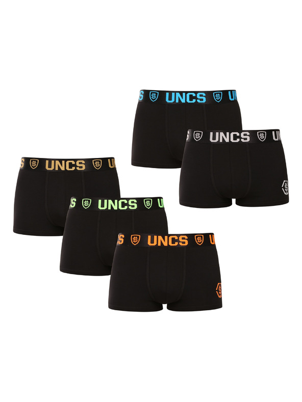 UNCS Ötös szett - férfi boxeralsó UNCS fekete