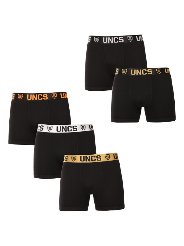 UNCS Ötös szett - férfi boxeralsó UNCS fekete