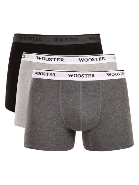Wooster Hármas szett - férfi boxeralsó Wooster többszínű