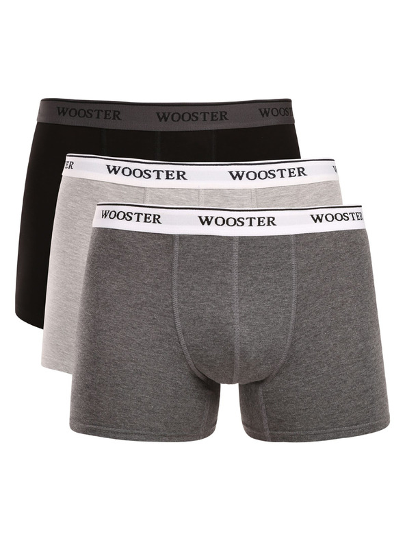 Wooster Hármas szett - férfi boxeralsó Wooster többszínű