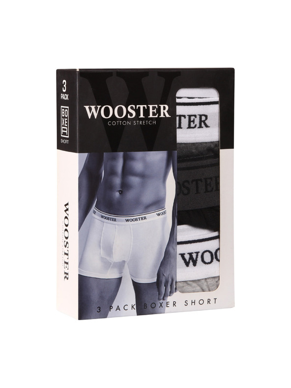 Wooster Hármas szett - férfi boxeralsó Wooster többszínű
