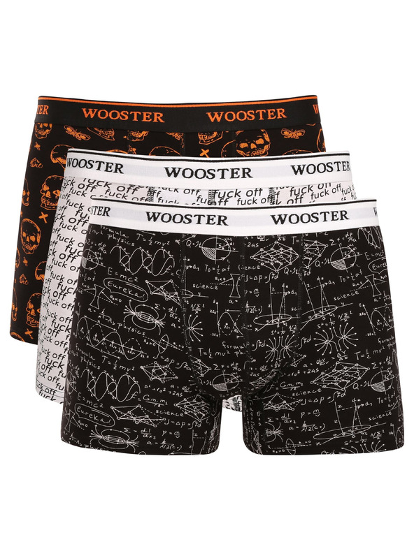 Wooster Hármas szett - férfi boxeralsó Wooster többszínű