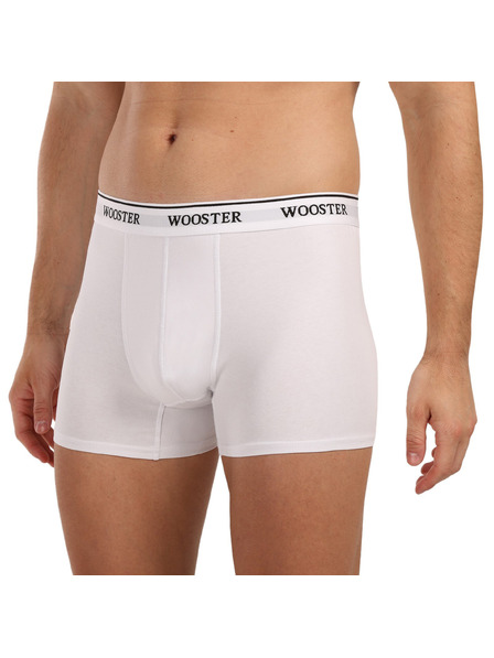 Wooster Háromrészes szett - férfi boxeralsó Wooster fehér
