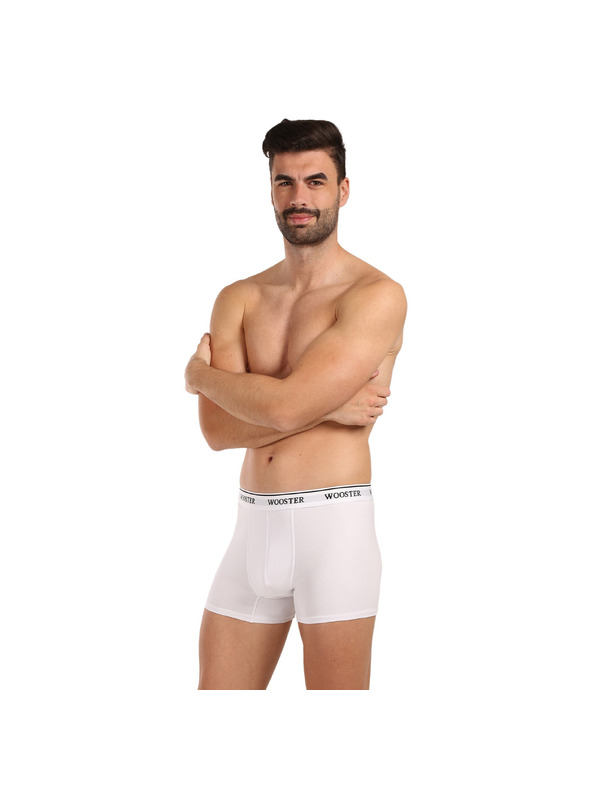 Wooster Háromrészes szett - férfi boxeralsó Wooster fehér