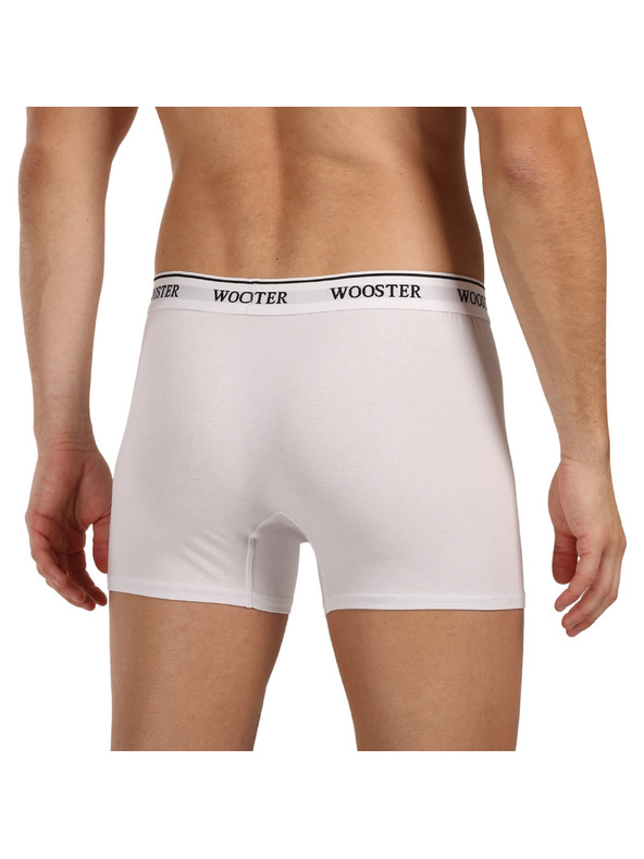 Wooster Háromrészes szett - férfi boxeralsó Wooster fehér