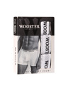 Wooster Háromrészes szett - férfi boxeralsó Wooster fehér