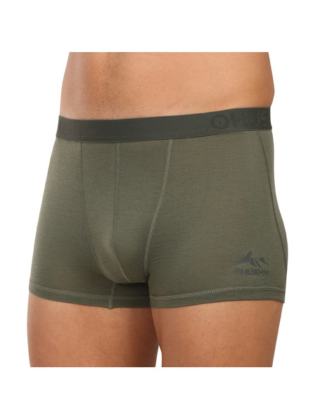 HUSKY Férfi boxeralsó HUSKY MEX merino zöld