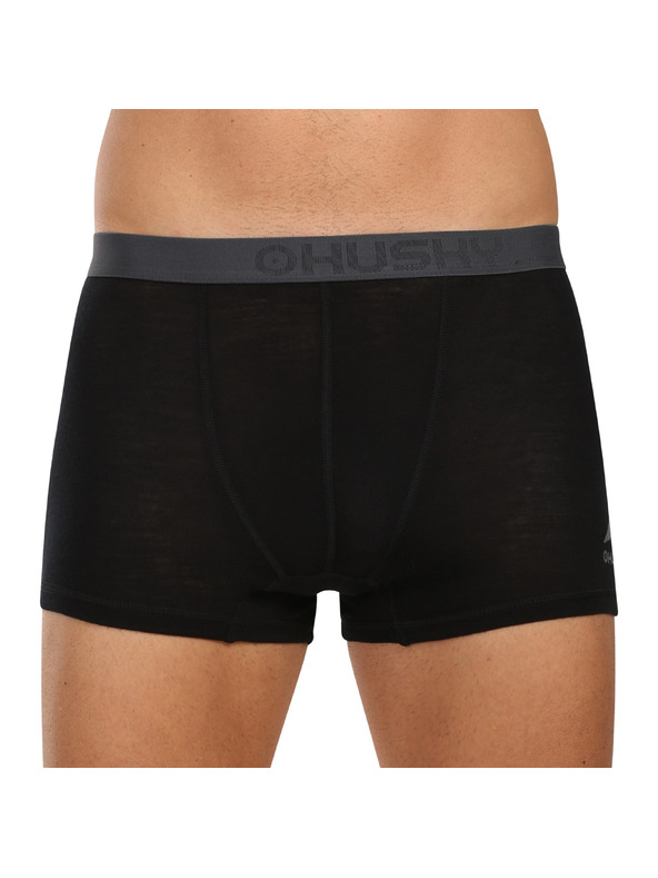 HUSKY Férfi boxeralsó HUSKY MEX merino fekete