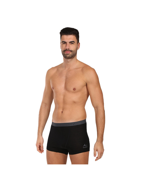 HUSKY Férfi boxeralsó HUSKY MEX merino fekete