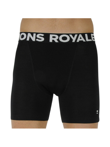 Mons Royale Férfi boxeralsó Mons Royale merino fekete