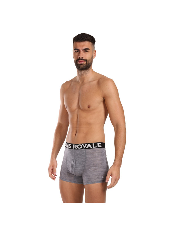 Mons Royale Férfi boxeralsó Mons Royale szürke
