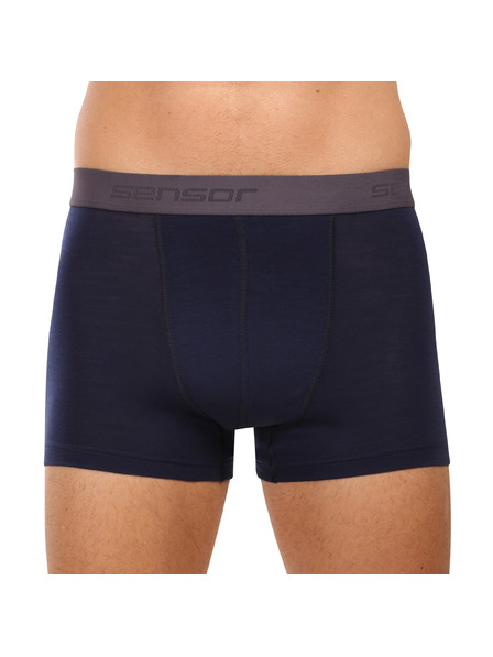Sensor Férfi boxeralsó Sensor Active merino kék