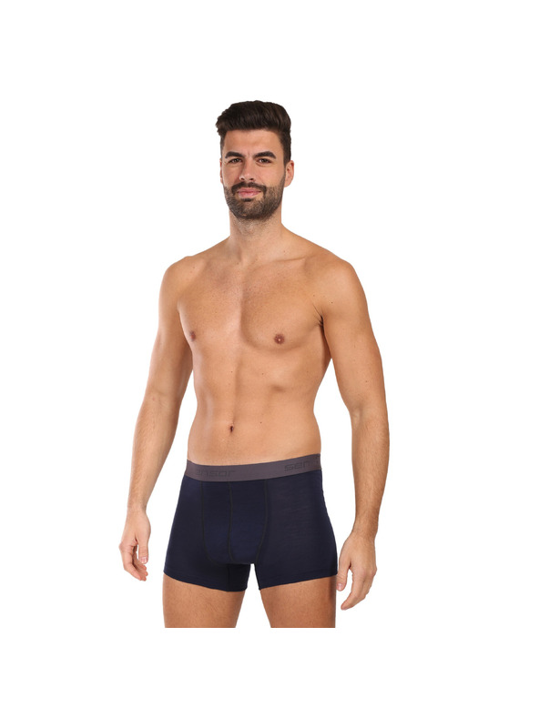 Sensor Férfi boxeralsó Sensor Active merino kék